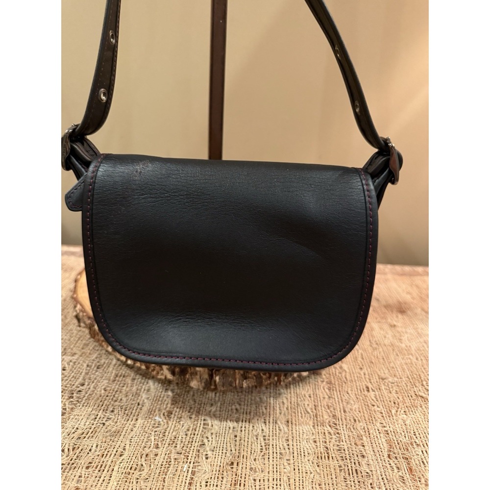 COACH 75TH ANNIVERSARY TURNLOCK RE-EDITION MINI CROSSBODY DINKY 57731 Black
